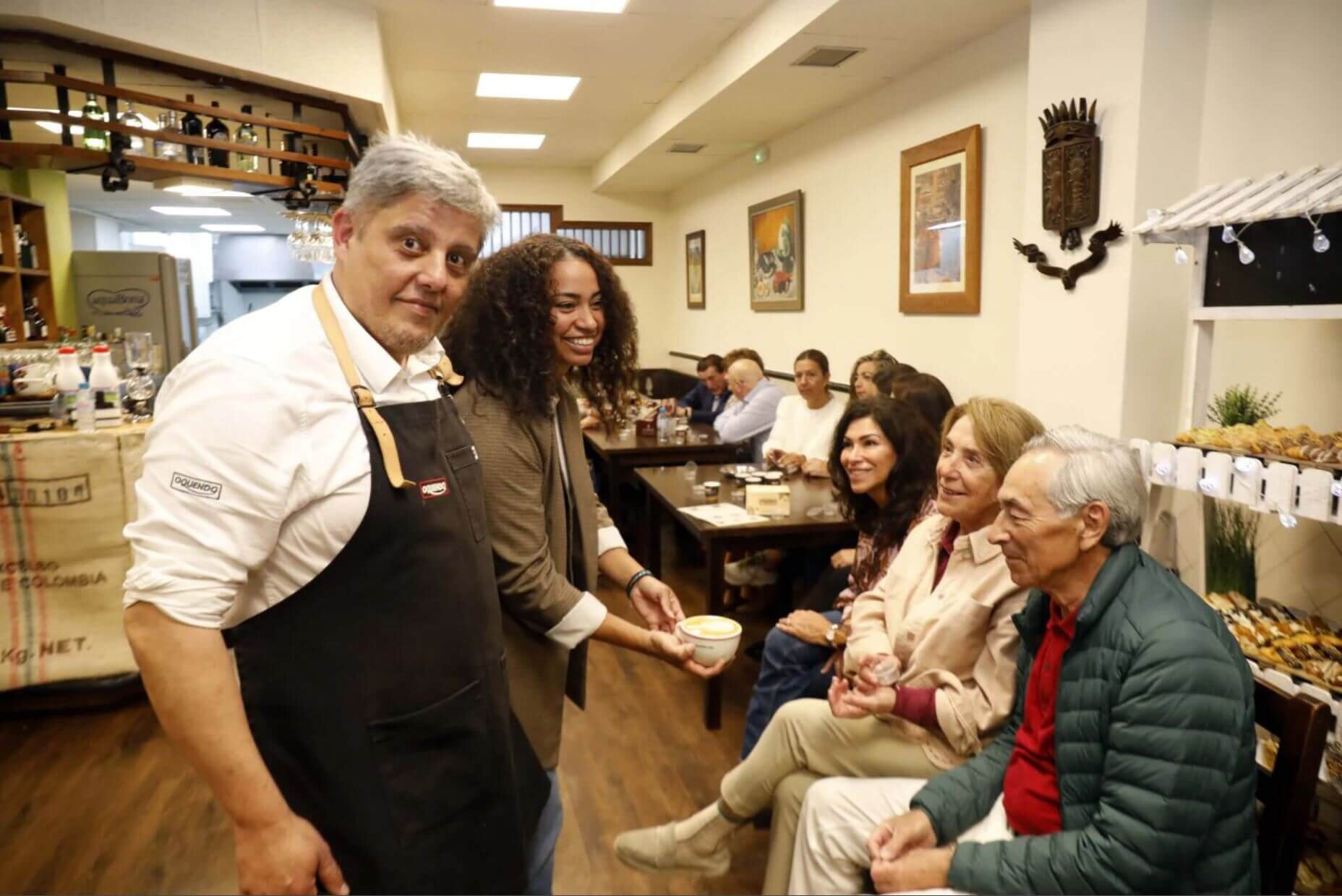 Homenaje al café en la Sociedad Gastronómica La Andecha