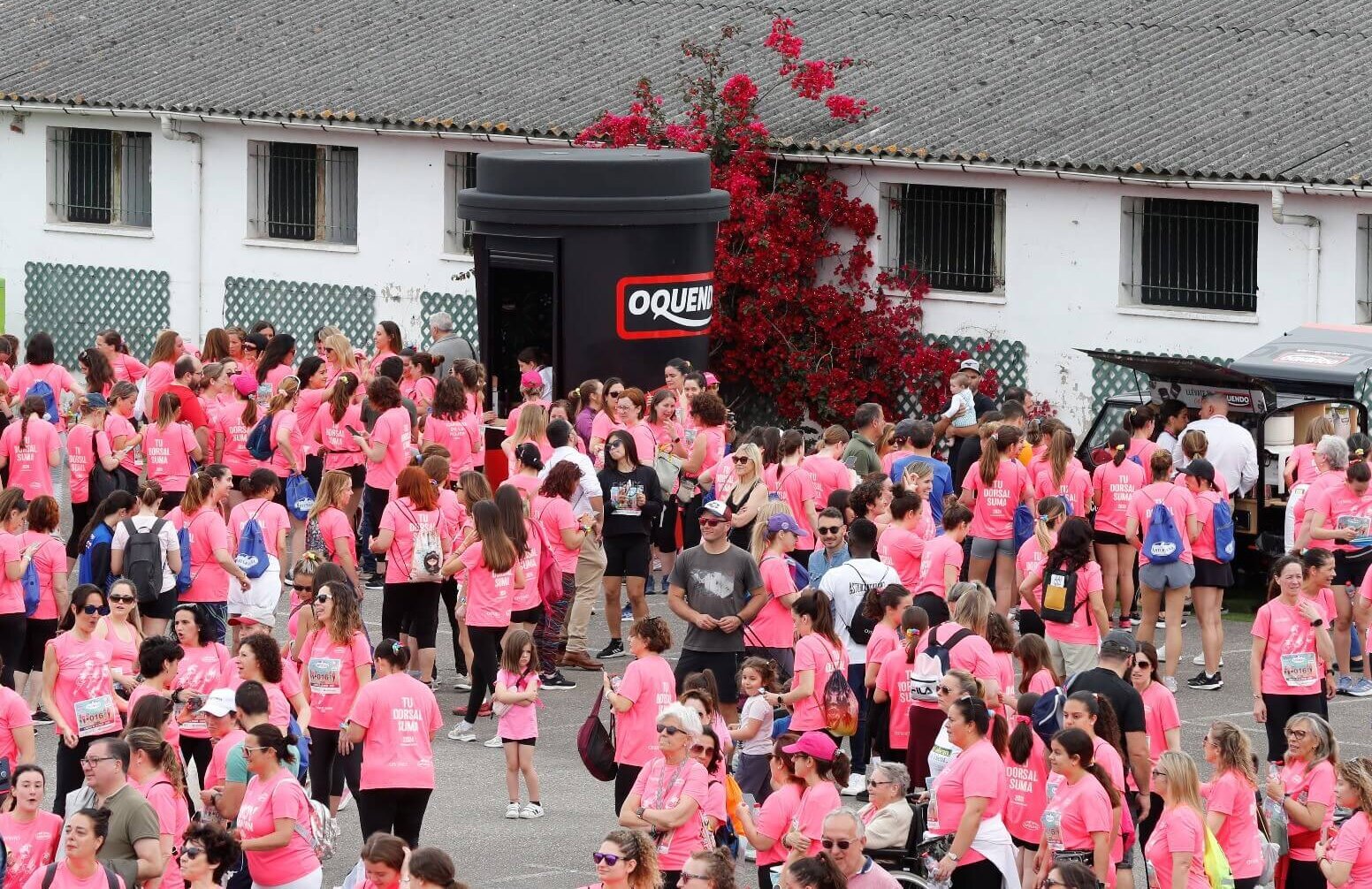 El equipo de Oquendo y su café se suman a la Marea Rosa