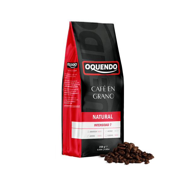 Café Natural grano 250 g en grano - Paquete 250 gr