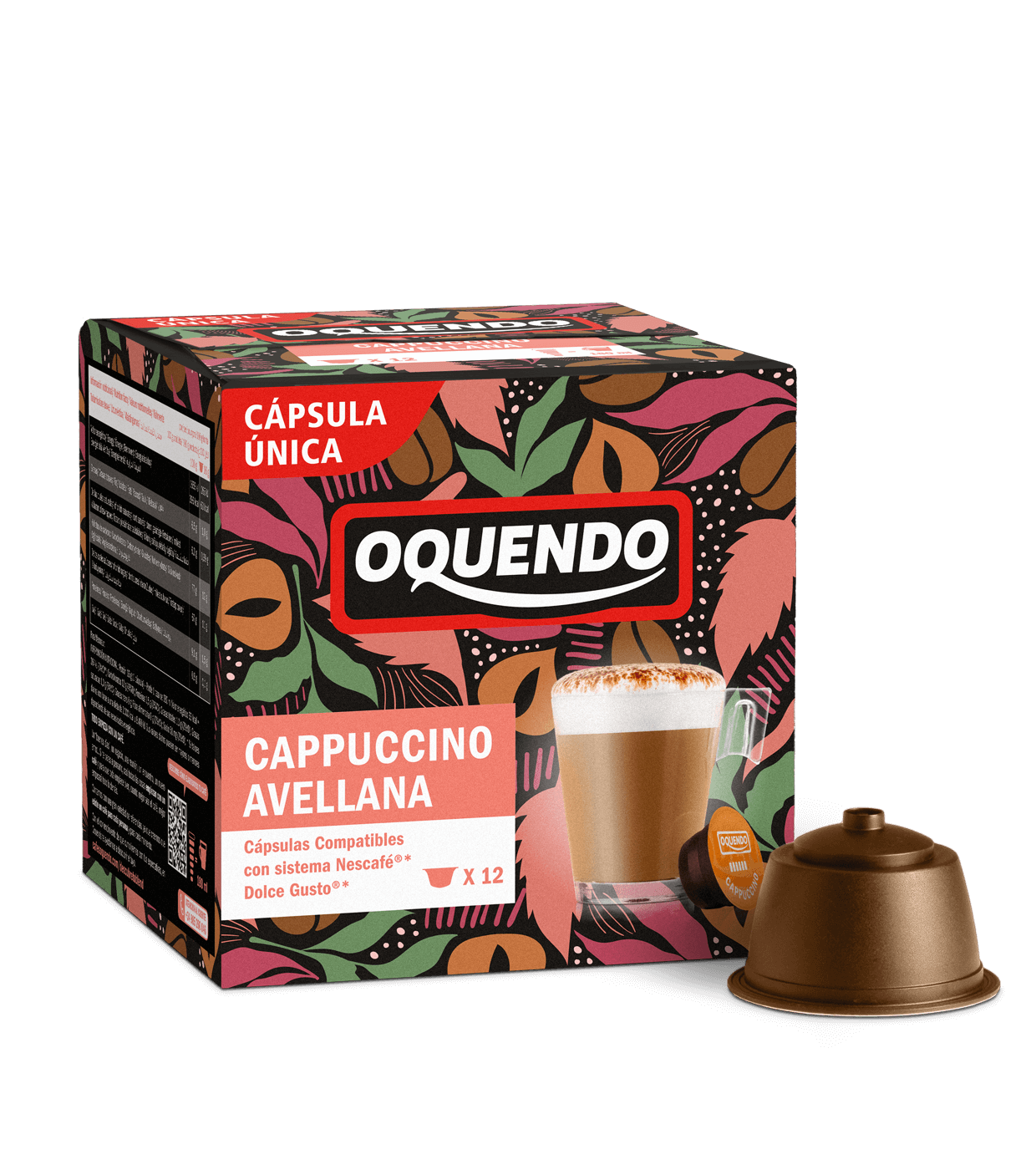 Café Descafeinado con leche 10 cápsulas compatibles con Dolce Gusto®